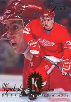 #50 Vyacheslav Kozlov - Detroit Red Wings - 1994-95 Flair Hockey