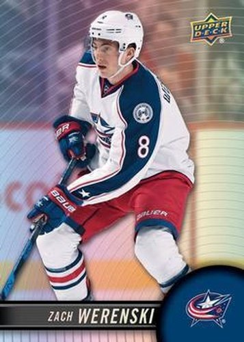 #50 Zach Werenski - Columbus Blue Jackets - 2017-18 Upper Deck Tim Hortons Hockey