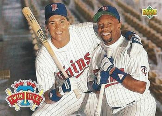 #50 Kent Hrbek / Kirby Puckett - Minnesota Twins - 1993 Upper Deck Baseball