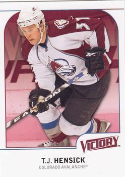 #50 T.J. Hensick - Colorado Avalanche - 2009-10 Upper Deck Victory Hockey