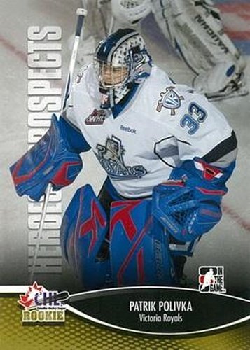 #50 Patrik Polivka - Victoria Royals - 2012-13 In The Game Heroes and Prospects Hockey