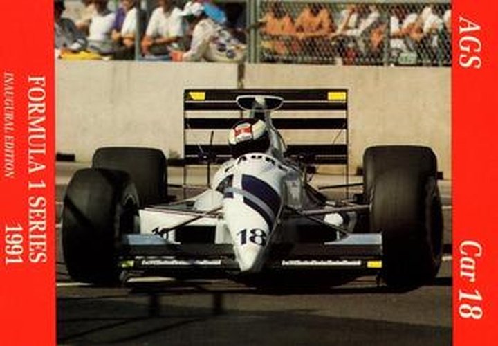 #50 Stefan Johansson - AGS - 1991 Carms Formula 1 Racing