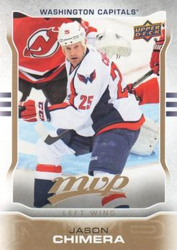 #50 Jason Chimera - Washington Capitals - 2014-15 Upper Deck MVP Hockey