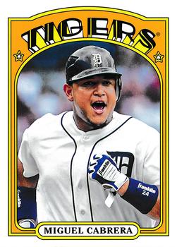 #50 Miguel Cabrera - Detroit Tigers - 2013 Topps Archives Baseball