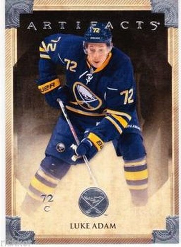 #50 Luke Adam - Buffalo Sabres - 2013-14 Upper Deck Artifacts Hockey
