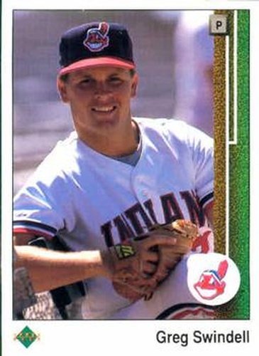 #250 Greg Swindell - Cleveland Indians - 1989 Upper Deck Baseball