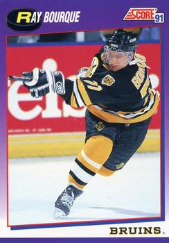 #50 Ray Bourque - Boston Bruins - 1991-92 Score American Hockey