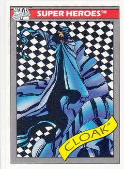 #50 Cloak - 1990 Impel Marvel Universe