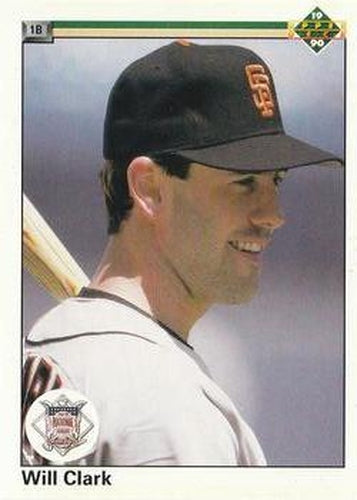 #50 Will Clark - San Francisco Giants - 1990 Upper Deck Baseball