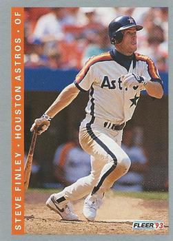 #50 Steve Finley - Houston Astros - 1993 Fleer Baseball