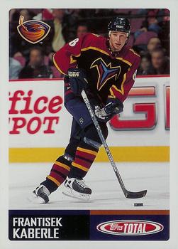 #50 Frantisek Kaberle - Atlanta Thrashers - 2002-03 Topps Total Hockey
