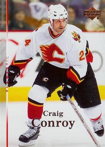 #50 Craig Conroy - Calgary Flames - 2007-08 Upper Deck Hockey