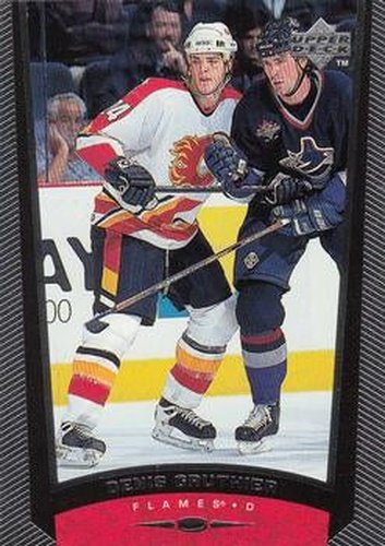 #50 Denis Gauthier - Calgary Flames - 1998-99 Upper Deck Hockey