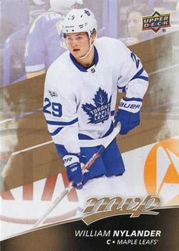 #50 William Nylander - Toronto Maple Leafs - 2017-18 Upper Deck MVP Hockey