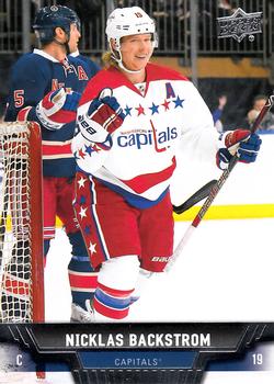 #50 Nicklas Backstrom - Washington Capitals - 2013-14 Upper Deck Hockey