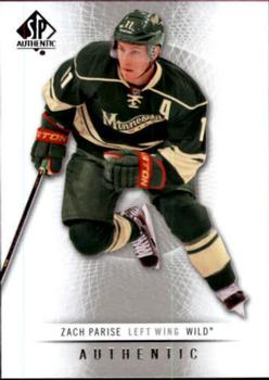 #50 Zach Parise - Minnesota Wild - 2012-13 SP Authentic Hockey