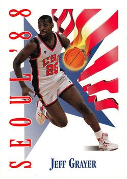 #550 Jeff Grayer - USA - 1991-92 SkyBox Basketball