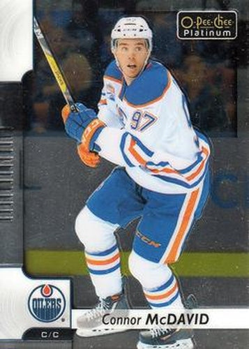 #50 Connor McDavid - Edmonton Oilers - 2017-18 O-Pee-Chee Platinum Hockey