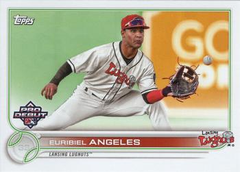 #PD-50 Euribiel Angeles - Lansing Lugnuts - 2022 Topps Pro Debut Baseball