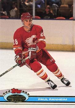 #50 Paul Ranheim - Calgary Flames - 1991-92 Stadium Club Hockey