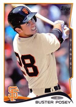 #50b Buster Posey - San Francisco Giants - 2014 Topps Baseball