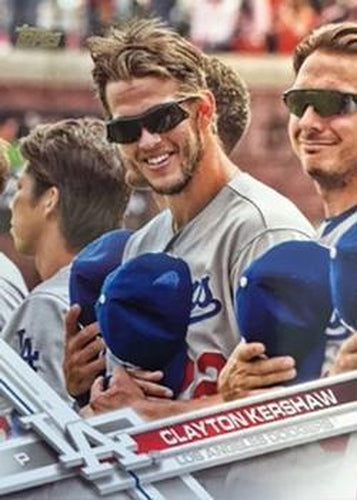 #50b Clayton Kershaw - Los Angeles Dodgers - 2017 Topps Baseball