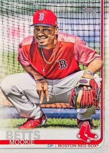 #50b Mookie Betts - Boston Red Sox - 2019 Topps Baseball