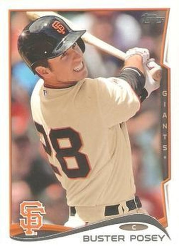 #50c Buster Posey - San Francisco Giants - 2014 Topps Baseball
