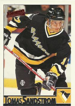 #10 Tomas Sandstrom - Pittsburgh Penguins - 1995-96 Bowman Hockey