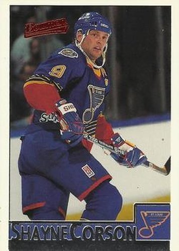 #11 Shayne Corson - St. Louis Blues - 1995-96 Bowman Hockey