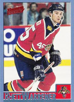 #108 Rhett Warrener - Florida Panthers - 1995-96 Bowman Hockey
