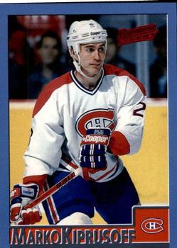 #109 Marko Kiprusoff - Montreal Canadiens - 1995-96 Bowman Hockey