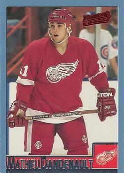 #114 Mathieu Dandenault - Detroit Red Wings - 1995-96 Bowman Hockey