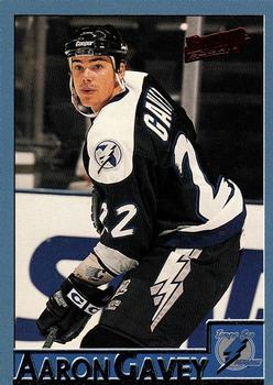 #121 Aaron Gavey - Tampa Bay Lightning - 1995-96 Bowman Hockey