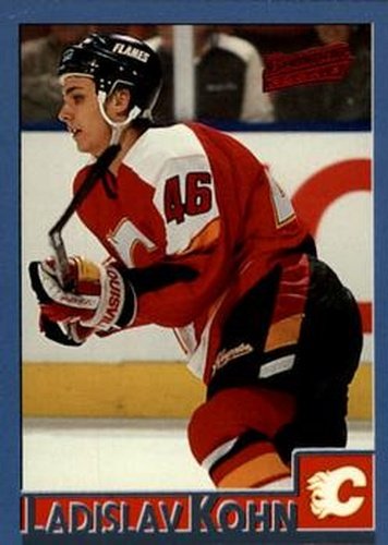 #122 Ladislav Kohn - Calgary Flames - 1995-96 Bowman Hockey