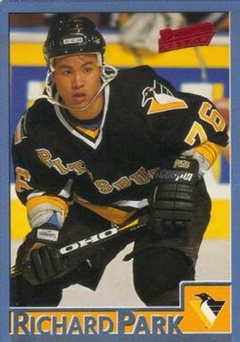 #123 Richard Park - Pittsburgh Penguins - 1995-96 Bowman Hockey