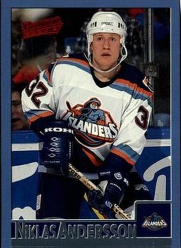 #126 Niklas Andersson - New York Islanders - 1995-96 Bowman Hockey