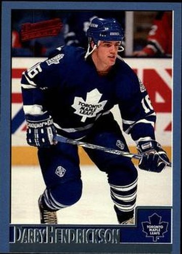 #129 Darby Hendrickson - Toronto Maple Leafs - 1995-96 Bowman Hockey