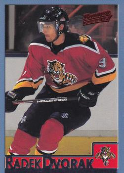 #130 Radek Dvorak - Florida Panthers - 1995-96 Bowman Hockey