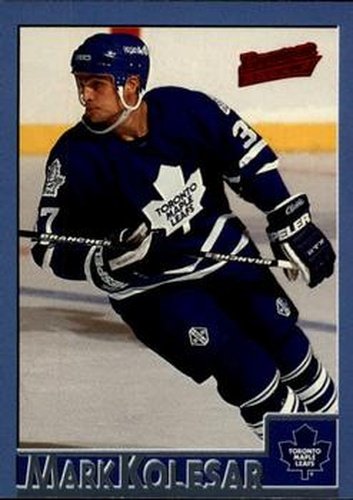 #142 Mark Kolesar - Toronto Maple Leafs - 1995-96 Bowman Hockey