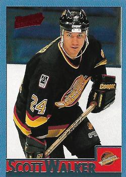 #143 Scott Walker - Vancouver Canucks - 1995-96 Bowman Hockey