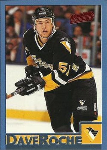 #144 Dave Roche - Pittsburgh Penguins - 1995-96 Bowman Hockey