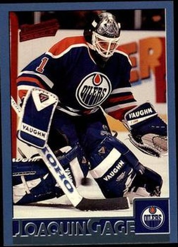 #154 Joaquin Gage - Edmonton Oilers - 1995-96 Bowman Hockey
