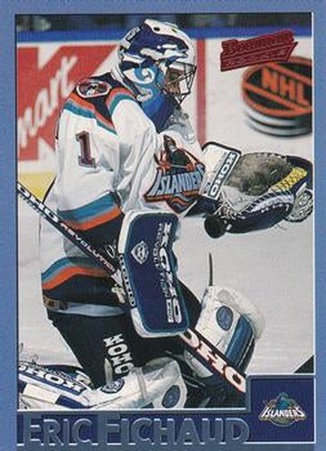 #155 Eric Fichaud - New York Islanders - 1995-96 Bowman Hockey