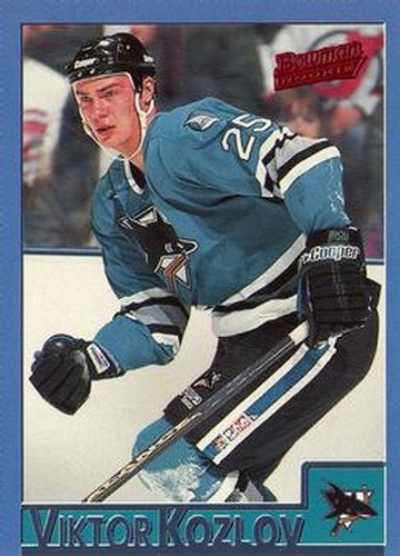 #159 Viktor Kozlov - San Jose Sharks - 1995-96 Bowman Hockey