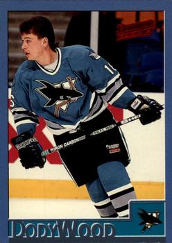 #161 Dody Wood - San Jose Sharks - 1995-96 Bowman Hockey