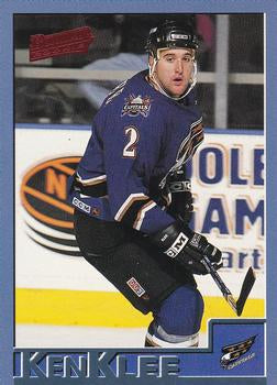 #163 Ken Klee - Washington Capitals - 1995-96 Bowman Hockey