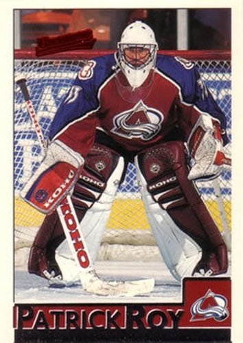 #15 Patrick Roy - Colorado Avalanche - 1995-96 Bowman Hockey