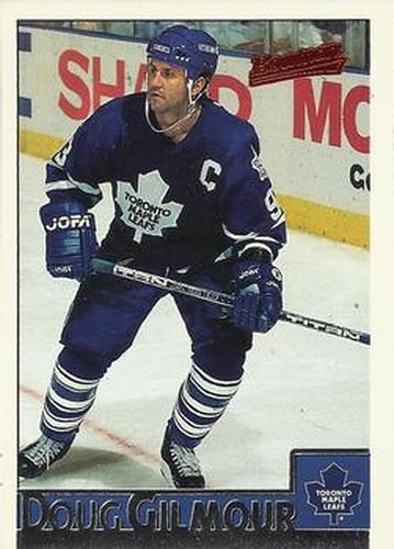 #18 Doug Gilmour - Toronto Maple Leafs - 1995-96 Bowman Hockey