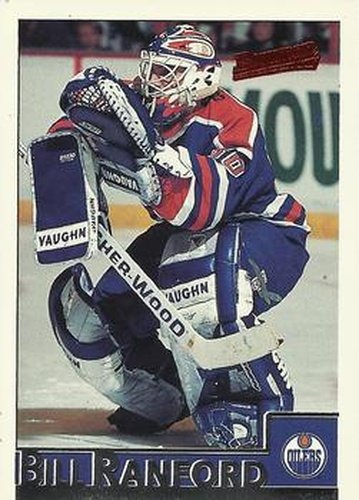 #24 Bill Ranford - Edmonton Oilers - 1995-96 Bowman Hockey